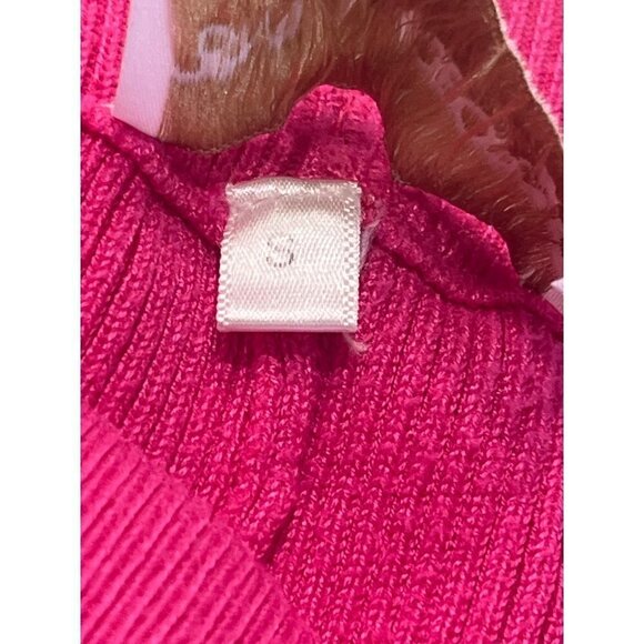 Emilia George Chelsea Maternity Pants in Pink Small Womens Knit Sweater Trousers - Picture 9 of 10